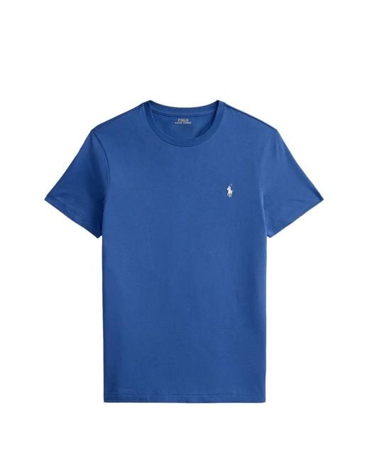 Polo Ralph Lauren Blue Cotton T-Shirt for men