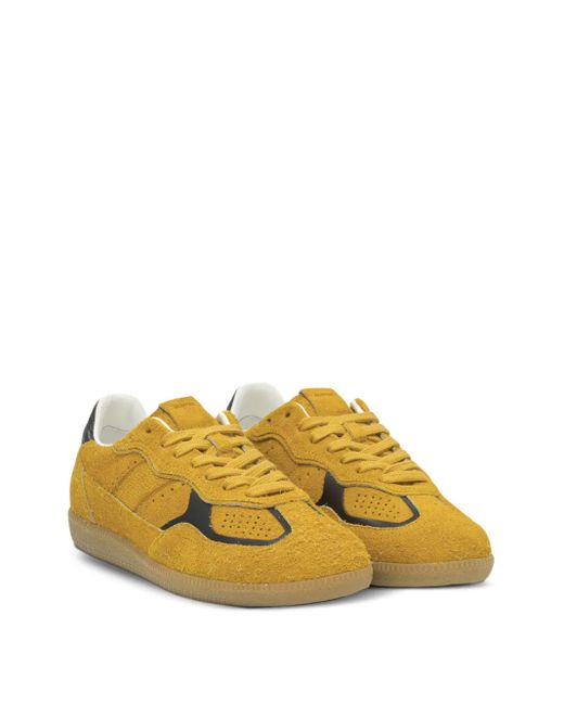 Alohas Yellow Suede Sneakers for men