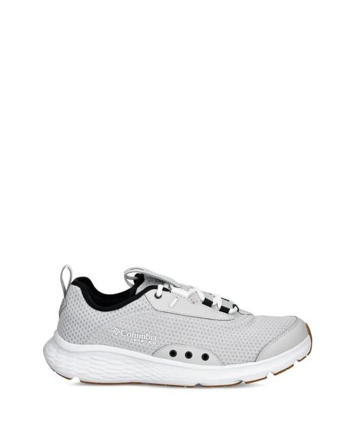 Columbia White Pfg Mesh-Panel Sneakers for men