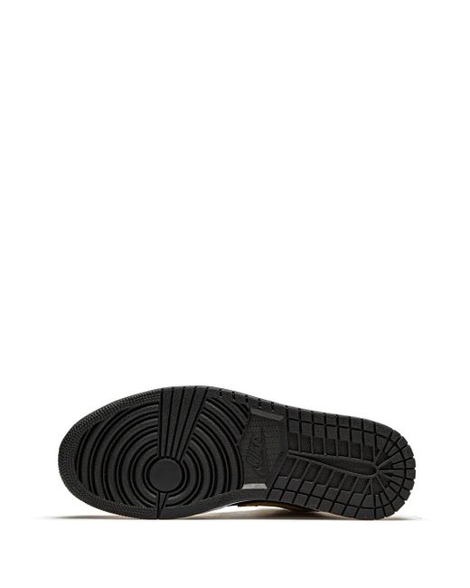 Nike Brown Air 1 Mid Se "Desert Ochre" Sneakers