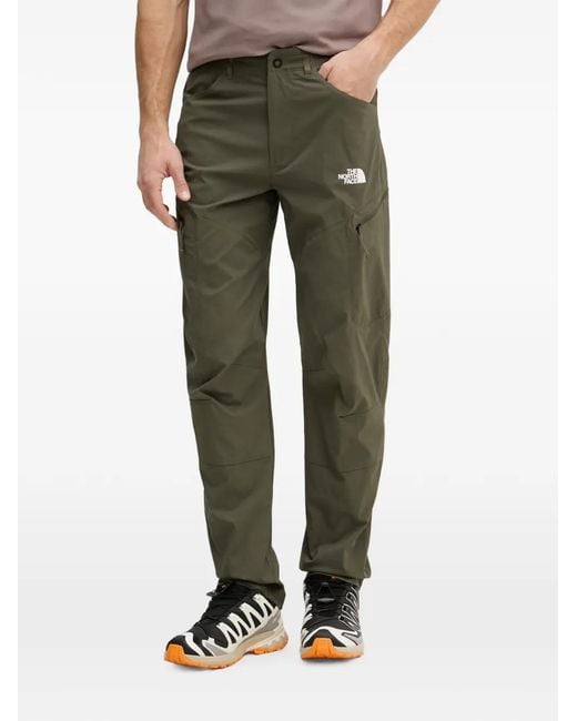 The North Face Green Exploration Hiking Trousers for men