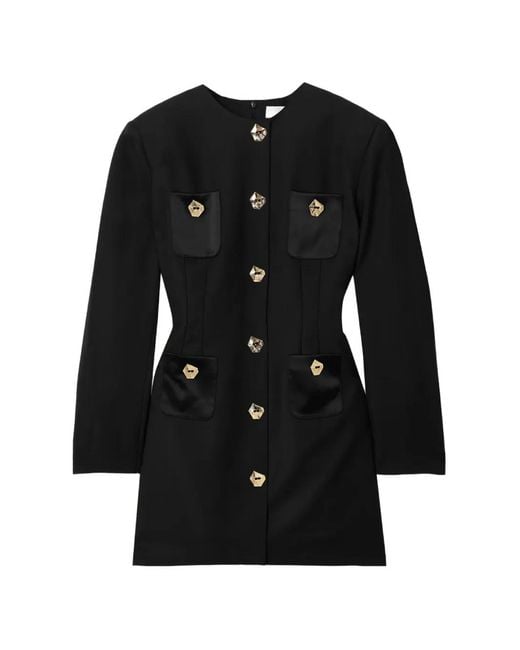 Violante Nessi Black Baselitz Mini Dress