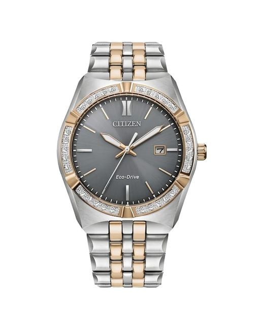 Citizens of Humanity Gray Eco-Drive 40Mm Watch for men