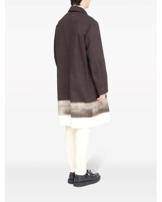 Manteau À Imprimé Trompe L'Œil Maison Margiela pour homme en coloris Purple