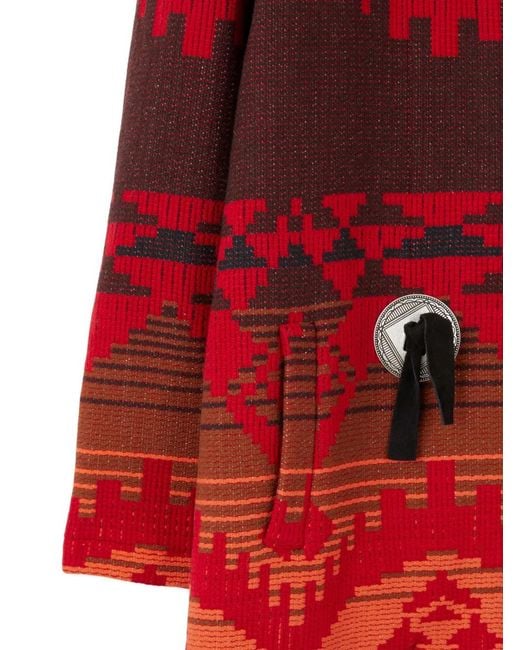 Fortela Red Flick Coat