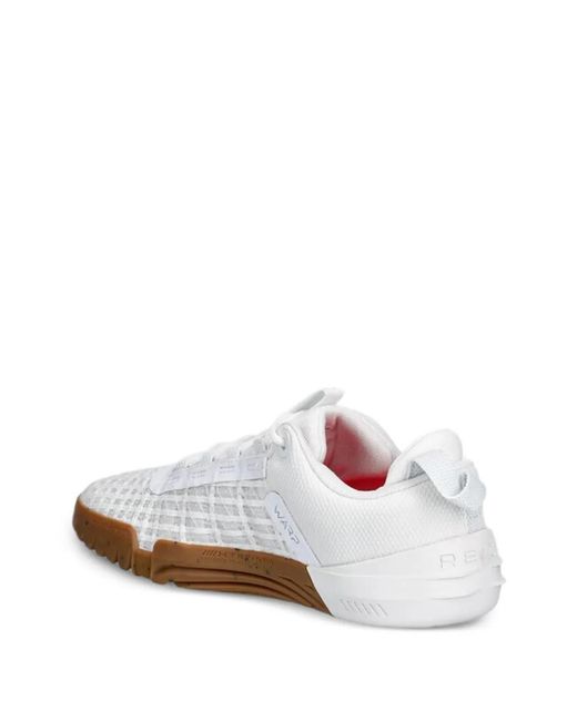 Under Armour White Lace-Up Sneakers for men