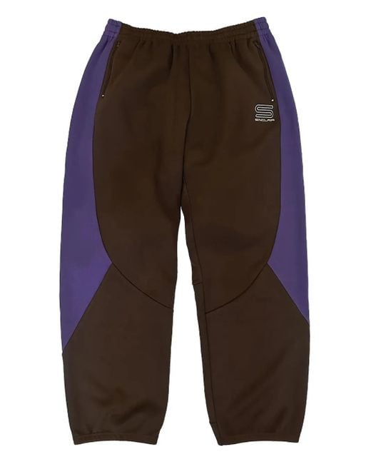 Sinclair Brown Logo-Detail Track Pants for men