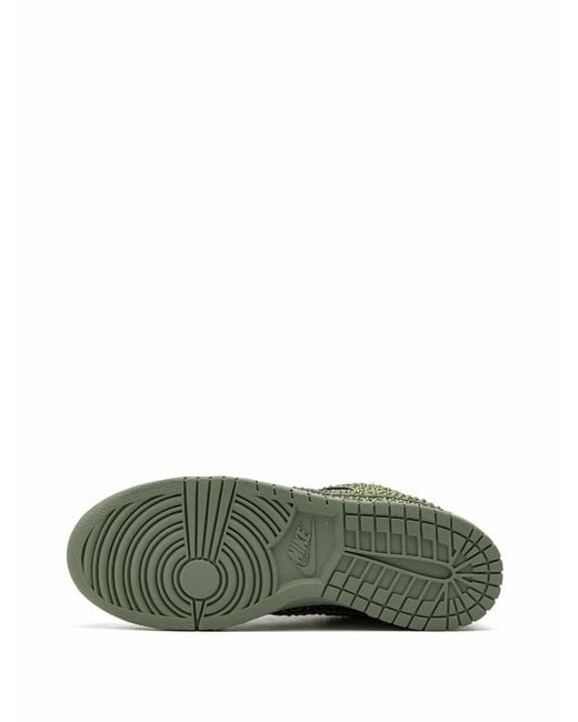 Nike Green X Cactus Plant Flea Market Dunk Low "Spiral Sage" Sneakers