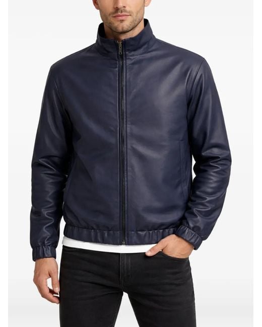 Franzese Collection Blue Reversible Jacket for men