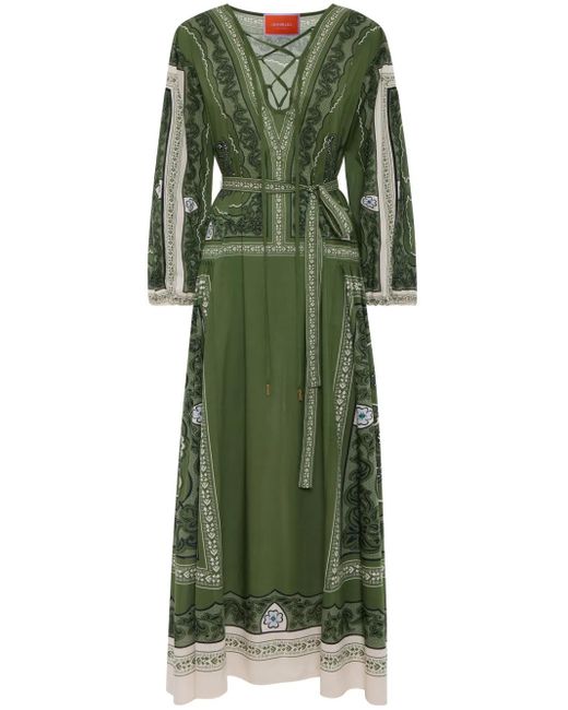 LaDoubleJ Green Viviana Maxikleid