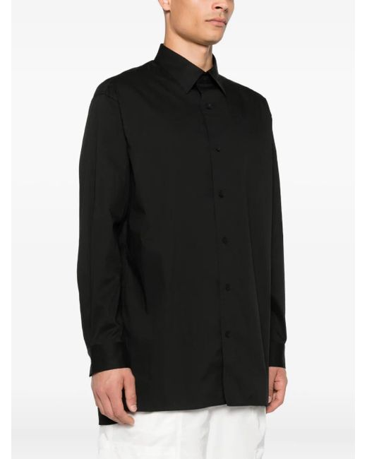 Camisa con botones Y-3 de hombre de color Black