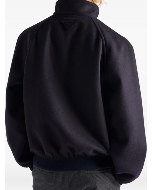 Giacca Con Maniche Raglan di Prada in Blue da Uomo