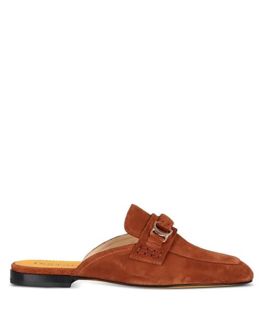 Mules En Daim Doucal's en coloris Brown