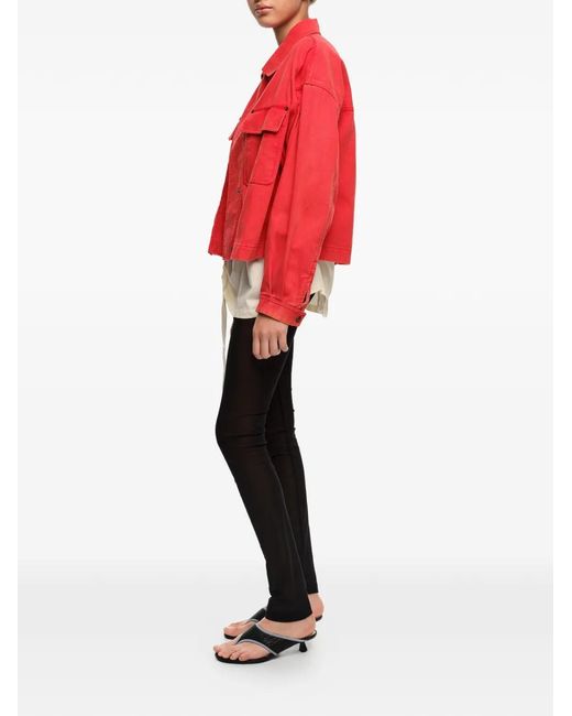 Bimba Y Lola Red Veste À Coupe Crop