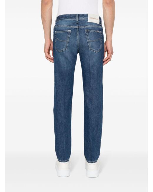 Jacob Cohen Blue Scott Slim-Fit Jeans for men