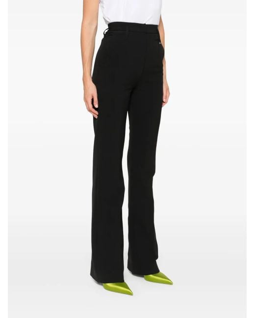 Nissa Black Flared Trousers