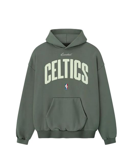 Fear Of God Green Essentials Celtics Hoodie for men