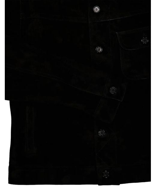 Givenchy Black Suede Jacket for men
