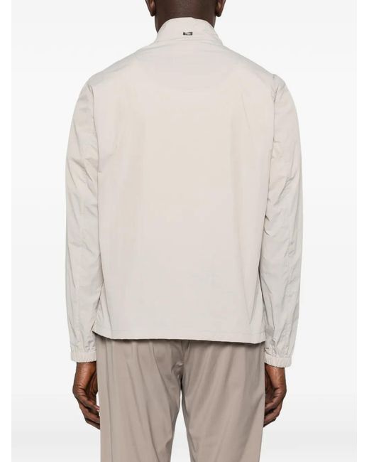 Herno White Natural Polyamide Short Jacket for men