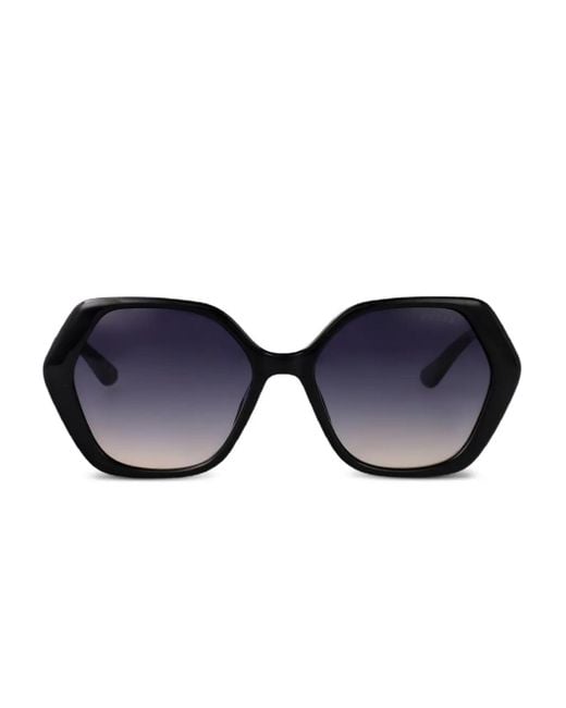 Gafas de sol con montura geométrica GUESS EYEWEAR de hombre de color Blue