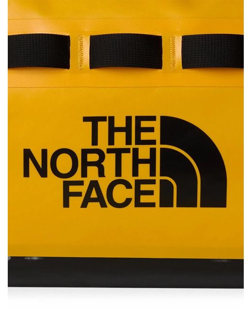 The North Face Orange Base Camp Waterproof Backpack