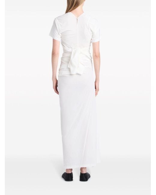 Proenza Schouler Maxi-jurk in het White