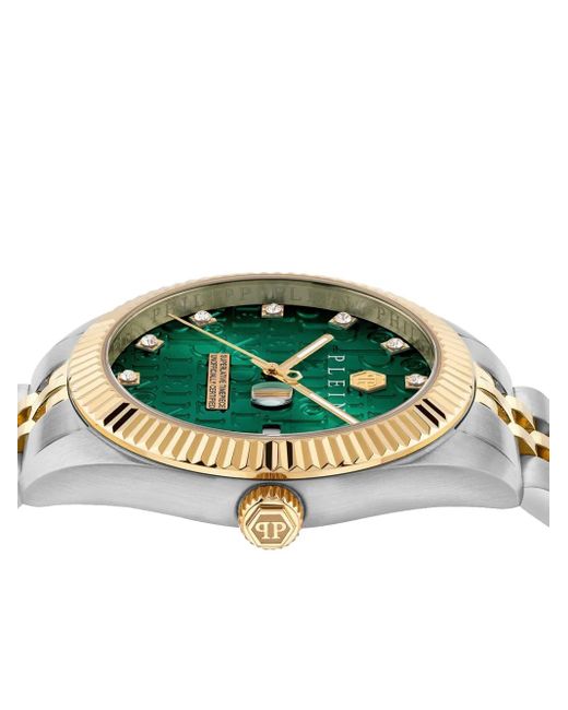 メンズ Philipp Plein Date Superlative 40mm 腕時計 Green