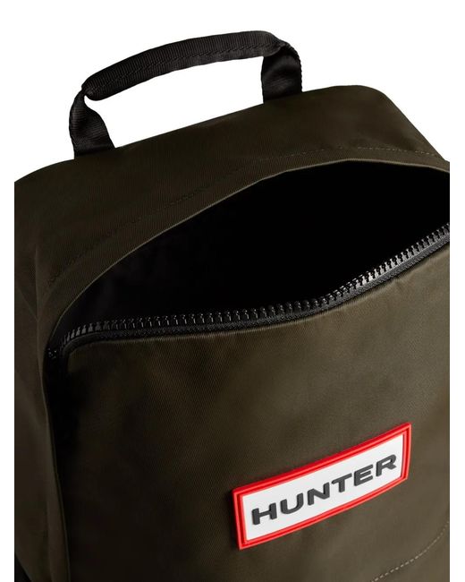 Hunter Black Water-Resistant Backpack