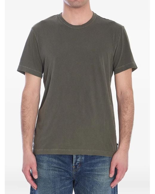 James Perse Gray Crew Neck T-Shirt for men