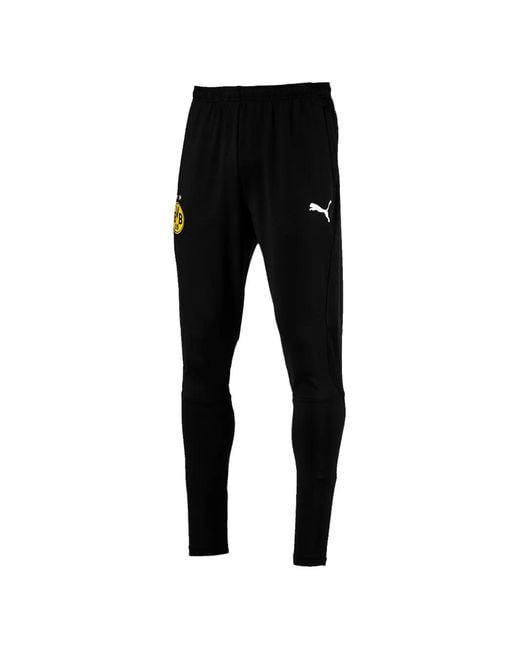 PUMA Black X Bvb Tapered Track Pants for men
