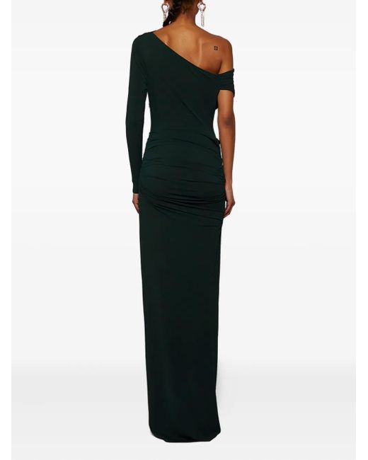 Alex Perry Asymmetrische Maxi-Jurk in het Green