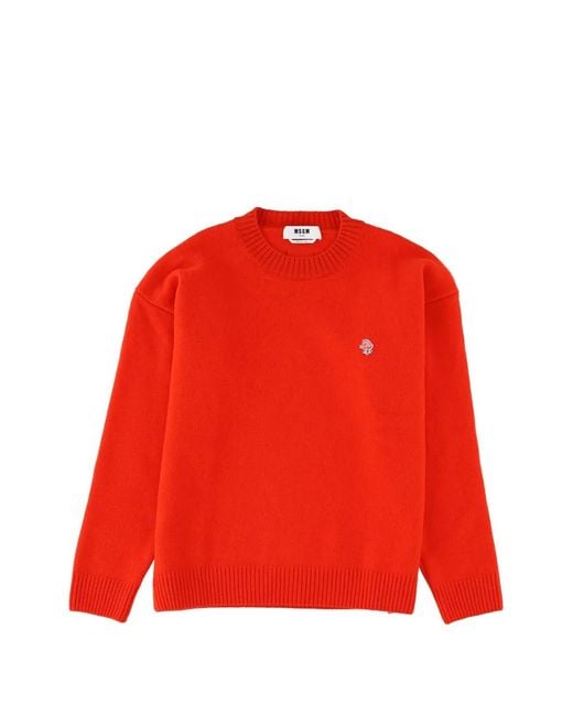 Jersey Con Cuello Redondo MSGM de hombre