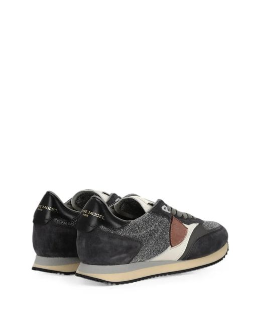 Philippe Model Black Sneakers