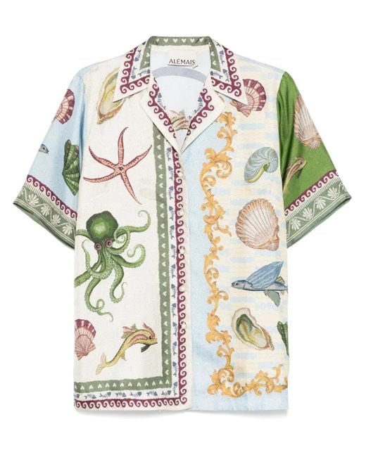 ALÉMAIS Natural Bath House Shirt