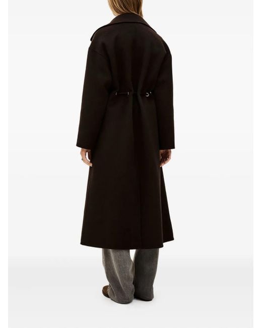 Ba&sh Black Kate Tie-Waist Coat