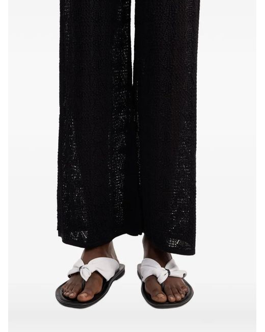 Loulou de Saison Black Seashell Trousers