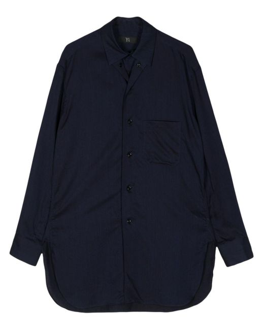 Chemise à découpes Y's Yohji Yamamoto en coloris Blue