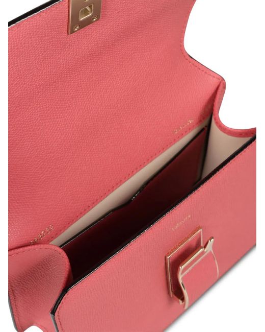 Valextra Pink Mini Nolo Crossbody Bag