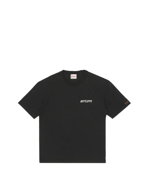 ENTERPRISE JAPAN Black Supermarket T-Shirt for men