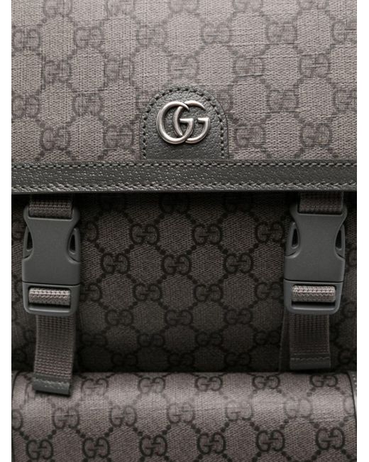 Gucci Gray Gg-Supreme Backpack for men