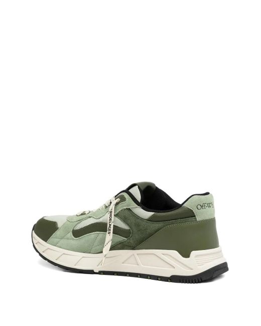 Off-White c/o Virgil Abloh Green Kick-Off Combo Trainers for men
