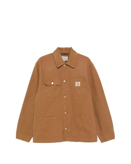 Carhartt Brown Surchemise Michigan for men