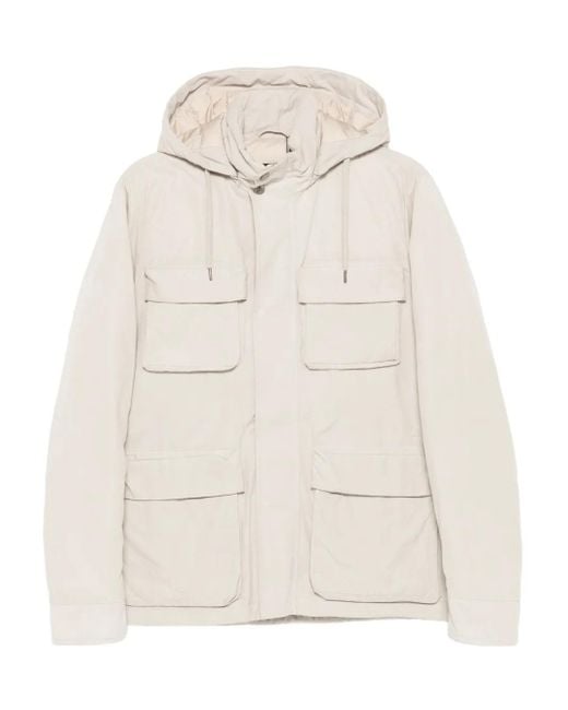 Herno Jack Met Capuchon En Zak in het White voor heren