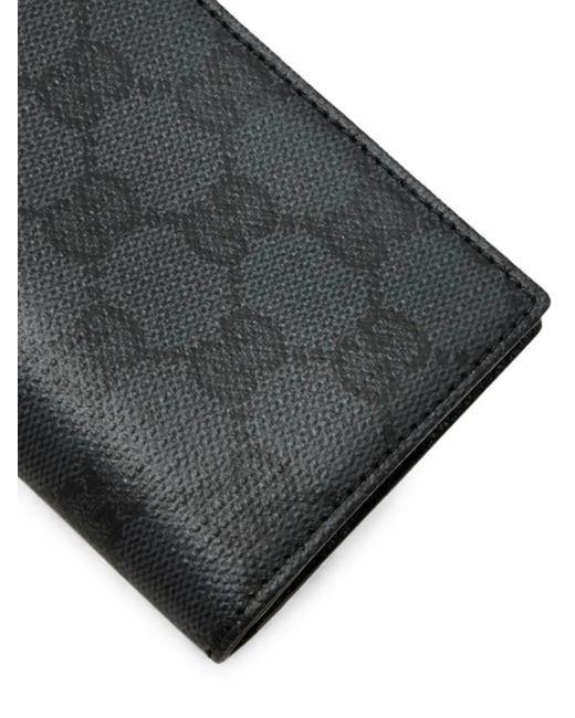 Gucci Gray Essence Classic Gg Supreme Wallet for men
