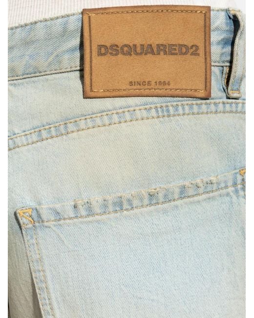 DSquared² Gray Cropped Jeans