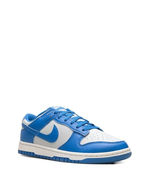 Nike Blue Dunk Low "Detroit Lions" Sneakers for men