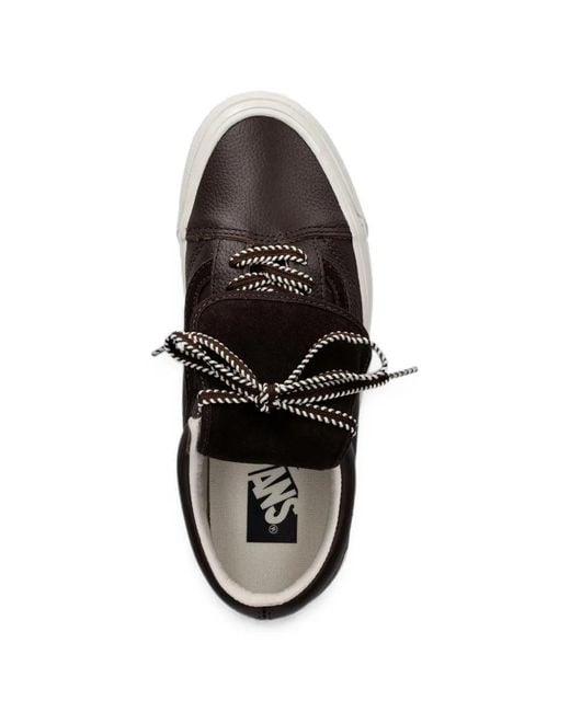 Vans White Lx Old Skool Ext Sneakers