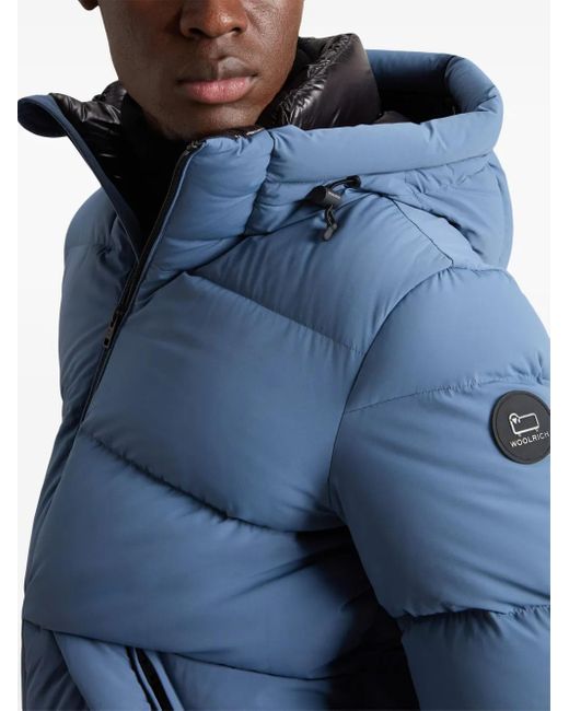 Woolrich Blue Sierra Padded Jacket for men