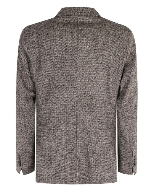 Tagliatore Black Single-Breasted Jacket for men
