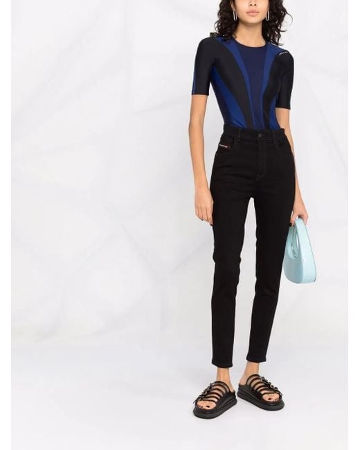 DIESEL Black 1984 Slandy-High 069Ef Skinny Jeans